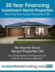 30 Year Rental Property Financing – Refi Cash Out Up To $2, 000, 000
